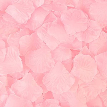 PŁATKI RÓŻ JASNY RÓŻ 100 SZT.