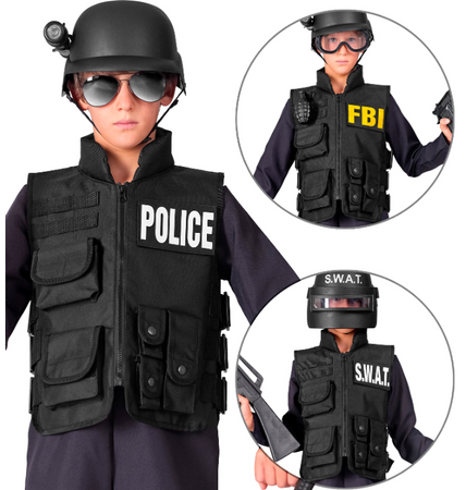 KAMIZELKA DZIECIĘCA POLICE FBI SWAT 