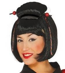 PERUKA GEISHA Z KOKIEM