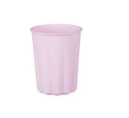 KUBECZKI PLASTIKOWE FALBANKA 220 ML FIOLET 4 SZT