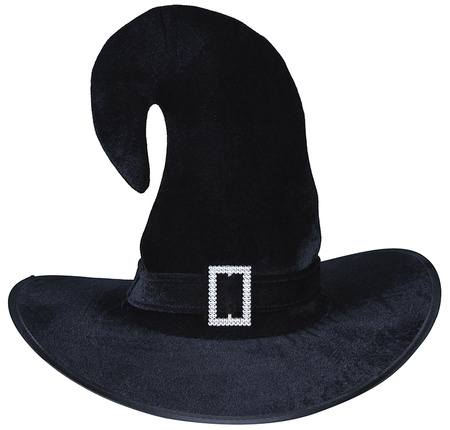 CZARNY KAPELUSZ CZARODZIEJKI