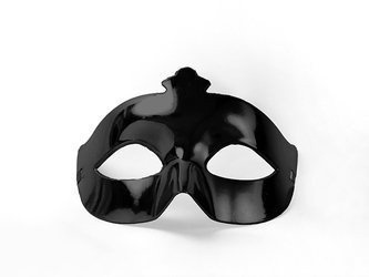 MASKA WENECKA CZARNA NA OCZY