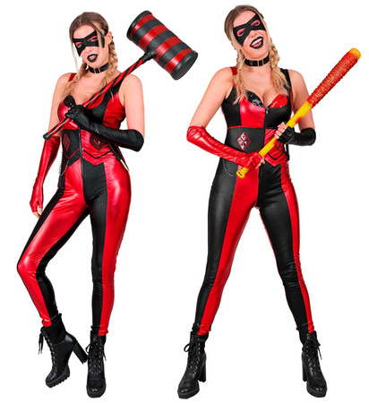 STRÓJ HARLEY CZARNO-CZERWONY