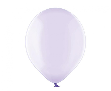 Balony Crystal Soap Purple fioletowe pastelowe 100 szt. 30 cm 12 cali
