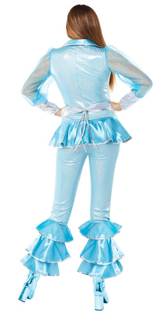 STRÓJ DAMSKI DISCO NIEBIESKI 