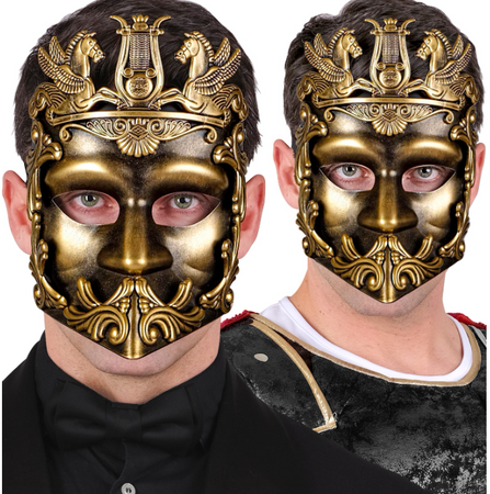 MASKA GREKA RZYMIANINA ZŁOTA