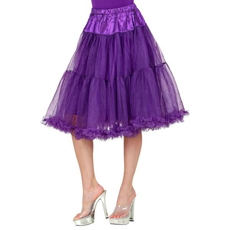 GONNA/SOTTOGONNA IN TULLE VIOLA 65 cm