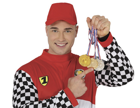 ZESTAW 3 MEDALI 7 CM