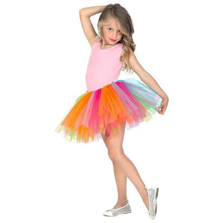 SPÓDNICZKA TUTU MULTICOLOR 30 cm
