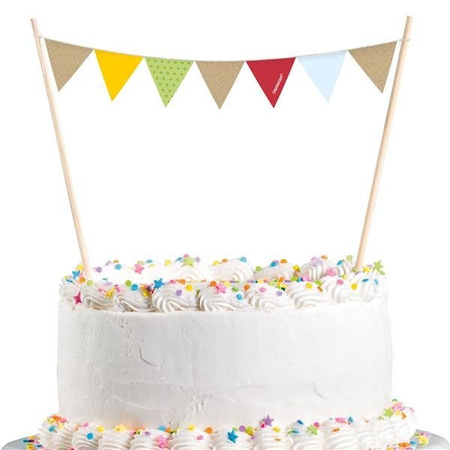 TOPPER NA TORT GIRLANDA