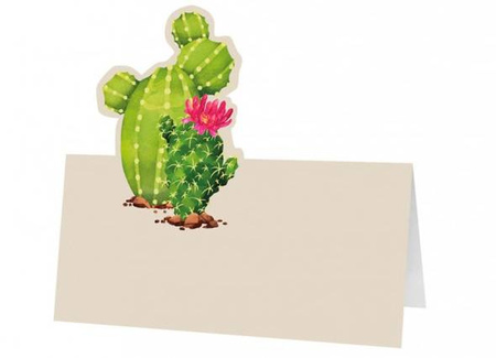 WINIETKI KAKTUS 8X8 CM 6 SZT.