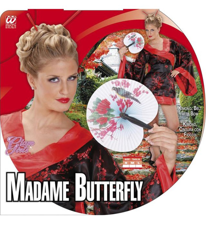 "MADAME BUTTERFLY" (kimono, belt with bow)