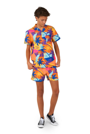 ZESTAW LETNI CHŁOPIĘCY PALMY OPPOSUITS