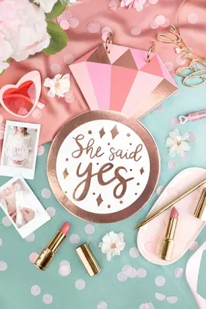 KSIĘGA GOŚCI PIERŚCIONEK SHE SAID YES