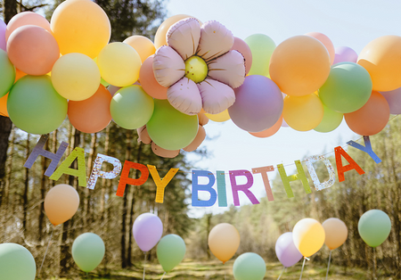 BANER HAPPY BIRTHDAY 2,2 M KOLOR