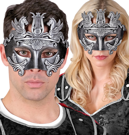 MASKA STAROŻYTNA RZYMSKA GRECKA SREBRNA
