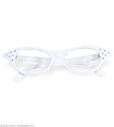 OKULARY BIAŁE LATA 50