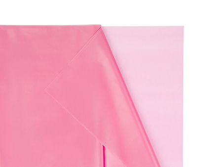 OBRUS 137 X 183 CM CIEMNY RÓŻOWY