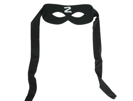 MASKA CZARNA ZORRO