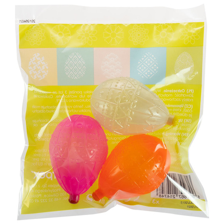 JAJKA NA WODĘ 4 CM 3 SZT. ŚMIGUS DYNGUS MIX