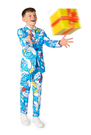 GARNITUR CHŁOPIĘCY SMERFY OPPOSUITS 