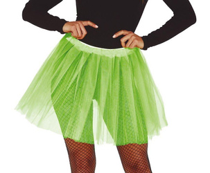 SPÓDNICZKA TUTU JASNOZIELONA 40 CM