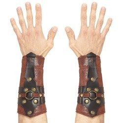 OCHRANIACZE NA RĘCE RZYMSKI WOJOWNIK BRĄZ