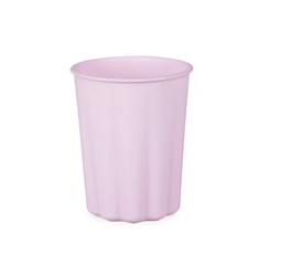 KUBECZKI PLASTIKOWE FALBANKA 220 ML FIOLET 4 SZT