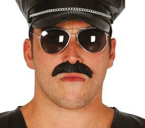 WĄSY KLASYCZNE CZARNE