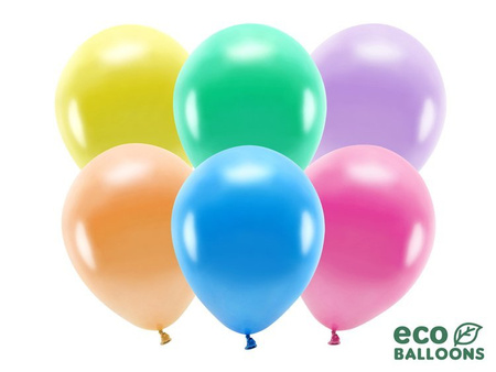 BALONY ECO 30 CM METALLIC MIX 100 SZT.