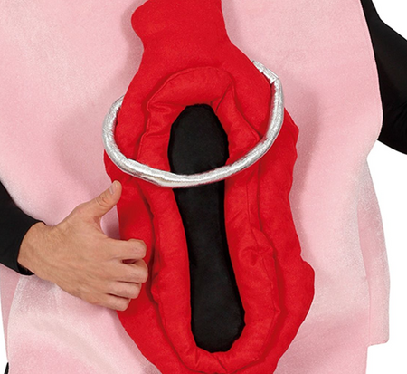 STRÓJ MĘSKI CZŁOWIEK WAGINA 