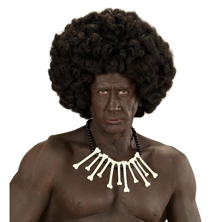 NASZYJNIK JASKINIOWCA Z KOŚĆMI