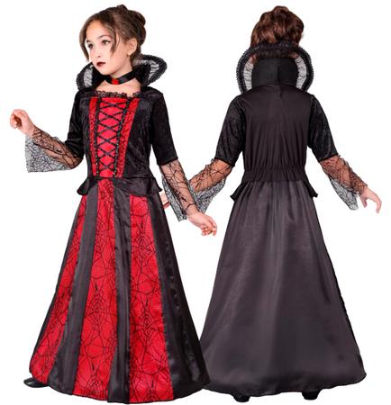 STRÓJ DZIECIĘCY GOTYCKA WAMPIRZYCA