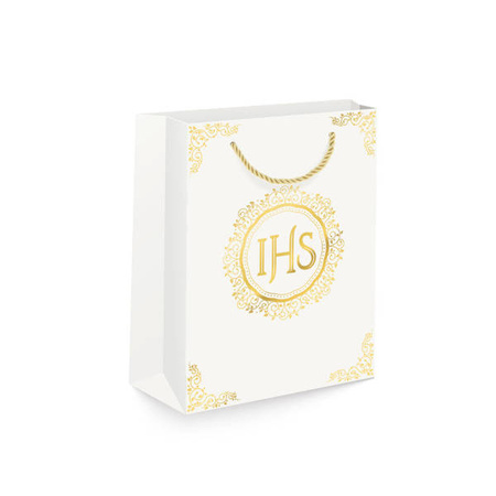 TOREBKA NA PREZENT KOMUNIA ŚWIĘTA IHS