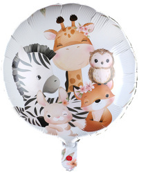 BALON FOLIOWY ZWIERZĄTKA 45 CM