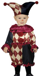 STRÓJ DZIECIĘCY KLAUN Z HORRORU