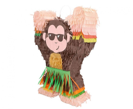 Piniata Małpka 39,5 x 10 x 27,5 cm małpa aloha safari