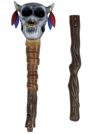 LASKA Z CZASZKĄ ZWIERZĘCĄ 70 CM