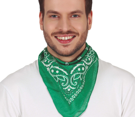 BANDANA ZIELONA CHUSTA