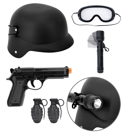 ZESTAW SWAT DLA DOROSŁYCH