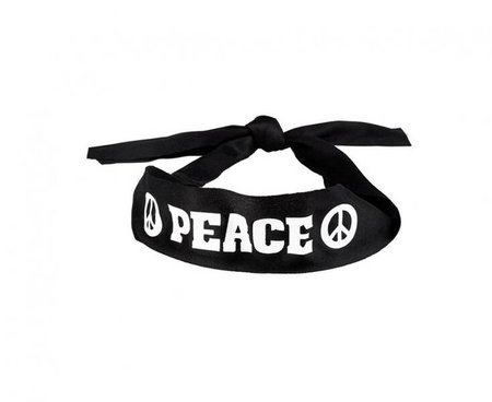 Zestaw Peace (opaska na włosy, okulary, naszyjnik pokoju)
