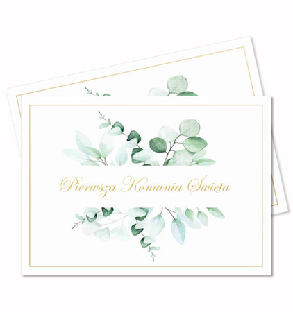 PLAKAT KOMUNIJNY GAŁĄZKI EUKALIPTUSA