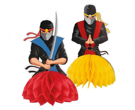 Dekoracje na stół Ninja, 19 x 8,5 cm