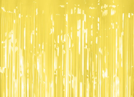 KURTYNA JASNY ŻÓŁTY 100 X 200 CM