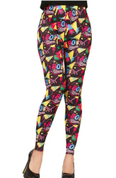 LEGGINSY DAMSKIE LATA 80