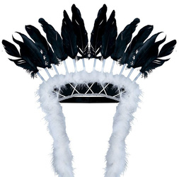 PIÓROPUSZ PRZYWÓDCY INDIAŃSKIEGO