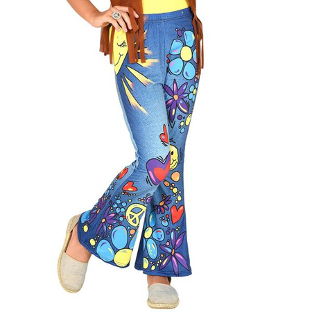 LEGGINSY DZIECIĘCE LATA 70 HIPPIS