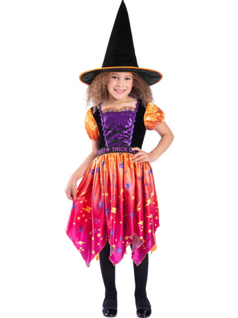 STRÓJ GWIEZDNA CZAROWNICA DLA DZIECI