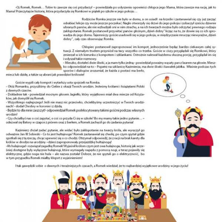 GIRLANDA KRÓLOWIE I KSIĄŻĘTA POLSKI - STO LAT 160 CM