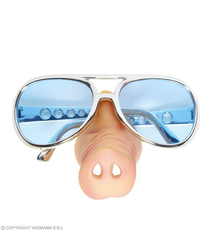 OKULARY Z NOSEM ŚWINI